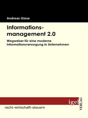 cover image of Informationsmanagement 2.0